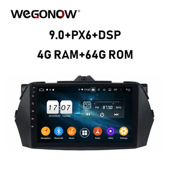 

DSP 9" 1DIN Android 9.0 4GB RAM 8 core 64GB Car DVD Player GPS Map RDS Radio wifi BT5.0 DVR Camera TV For SUZUKI CIAZ 2013-2017
