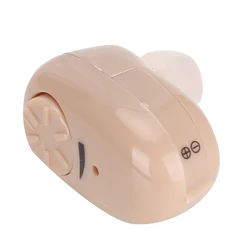 Ear Hearing Aid Mini Sound Assistance Voice Amplifier Adjustable Ear Deaf Invisible Hearing Aid Elderly Hearing Health Care Tool