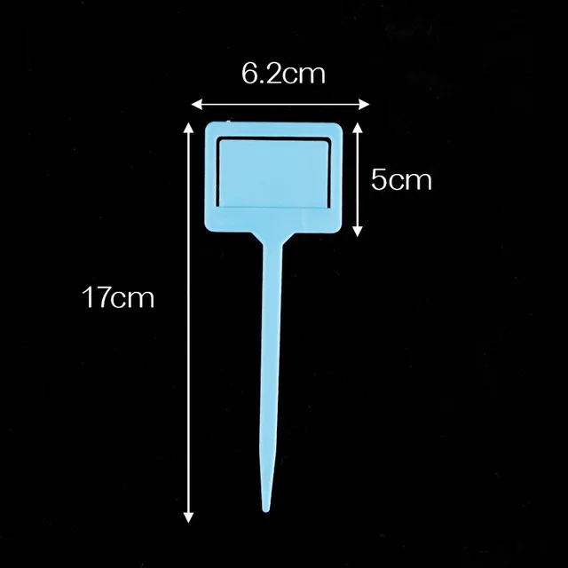 17cm Waterproof Plastic Plant Labels Gardening Flower Pot Succulent Label Plant Tag Nursery Marker Flower Reusable Marking Card 