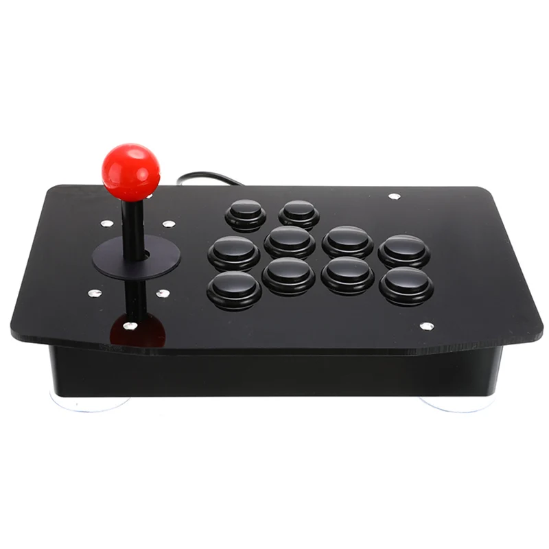 Acrylic Wired Usb Arcade Joystick Fighting Stick Gaming Controller Gamepad Video Game for Pc | Электроника