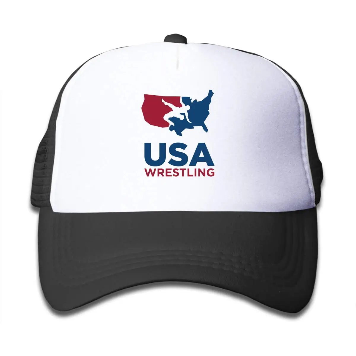 Дети США РЕСЛИНГ сетки кепки милые бейсбольные кепки регулируемые для мальчиков и девочек