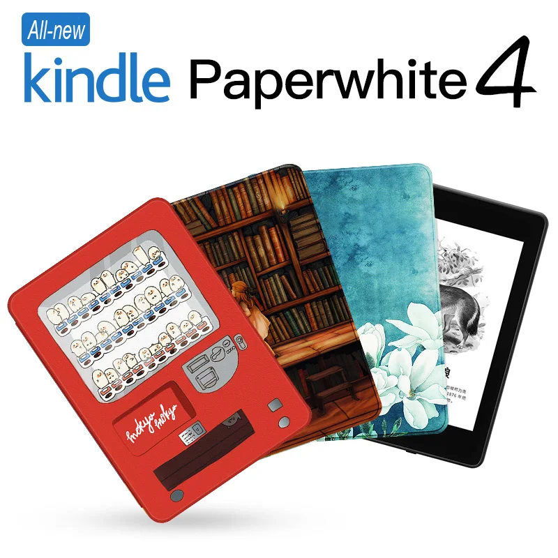 Магнитный чехол GAUGGER для Kindle Paperwhite 4 eReader (10 го поколения 2018 выпуска) с ультратонким