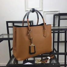 Luxury Brand Women's Totes Bag New arrival Fashion Soft Real Leather Female Handbag Large Capacity Messenger Ladies Shopping Bag