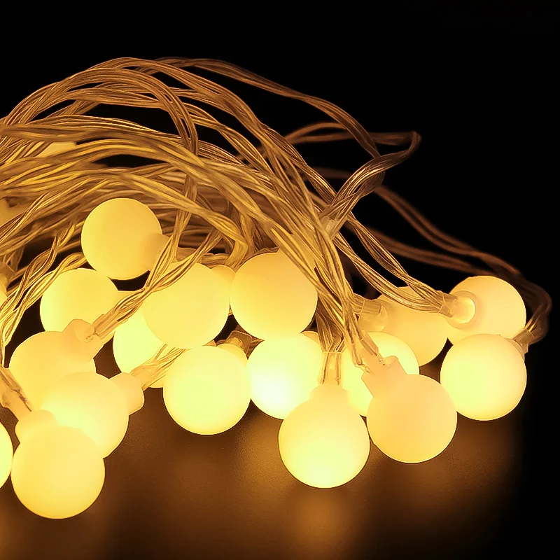 5m 50 LED Fairy Light Christmas Outdoor String Lights Garland Waterproof Wedding Party Tree Holiday 220V EU Home Decoration Lamp