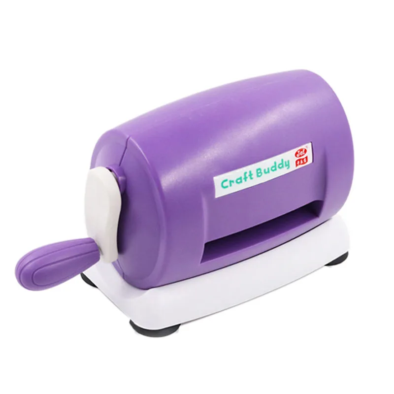 Purple DIY машина для резки бумаги тиснение высечки машина Скрапбукинг альбом карты резак инструмент - Цвет: Purple