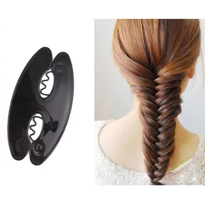 4pcs/Set Hair Braiding Tools Kit For Women'S Fishbone Braid, Lazy Hairstyle,  Centipede Braid