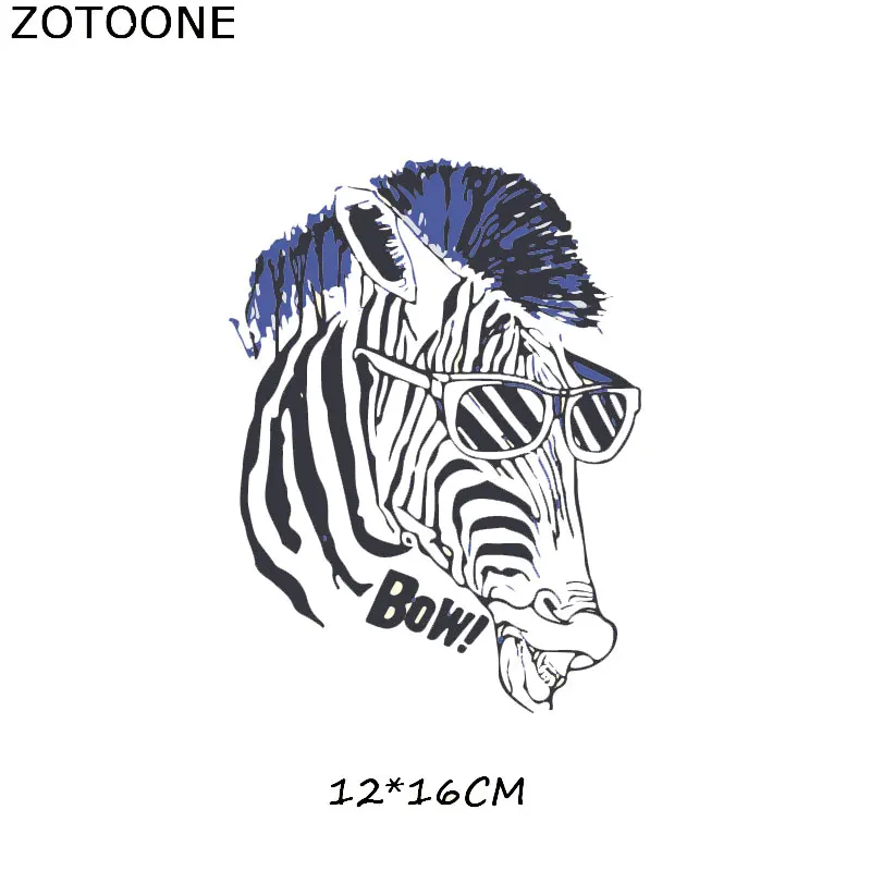 ZOTOONE Простой череп Тигр железные патчи для одежды Ловец снов теплопередача для футболок Наклейки Аппликации в подарок E - Цвет: ZT0486
