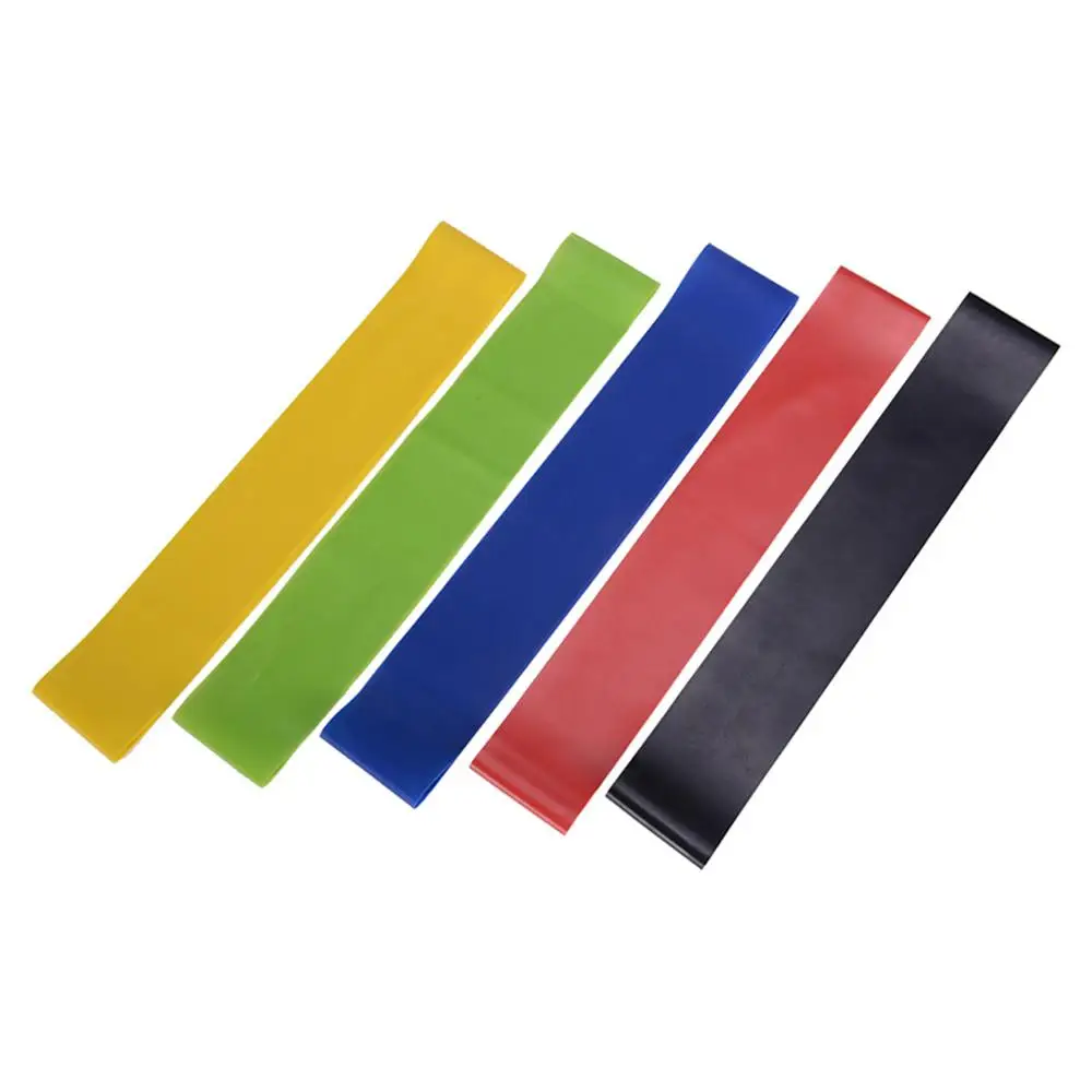 

5 Colors 23.6" x 2"Resistance Loop Bands Latex Exercise Bands For Home Fitness Stretching Workout Yoga Pilates Bands