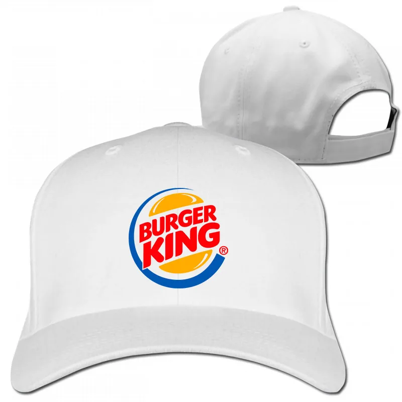 Бейсбольная кепка с логотипом Burger King BK для мужчин и женщин, Кепка-Дальнобойщик, модная Регулируемая Кепка - Цвет: 1-White