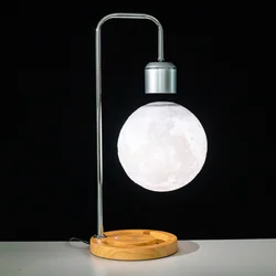 Lampe LED en lévitation magnétique flottante, design créatif, luminaire décoratif d'intérieur, idéal pour un bureau ou une chambre à coucher, modèle 2022 