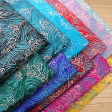 Атласная ткань имитация шелка жаккардовые ткани для Чонсам и кимоно