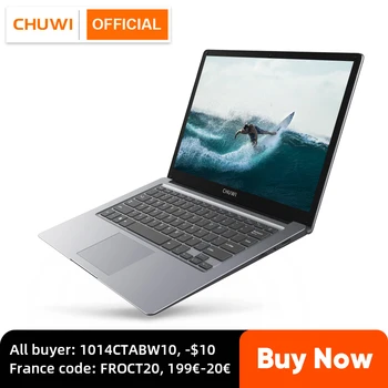CHUWI HeroBook Pro+ 13.3 Inch 3200*1800 Resolution Intel Celeron J3455 Processor LPDDR4 8GB 128GB ROM Windows 10 Laptop 1