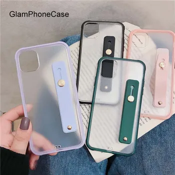 

GlamPhoneCase Solid Color Bracket Phone Case For iPhone11Pro/Max X XS Max XR Hard Cover For iPhone11 7 8 6 6s Plus Case