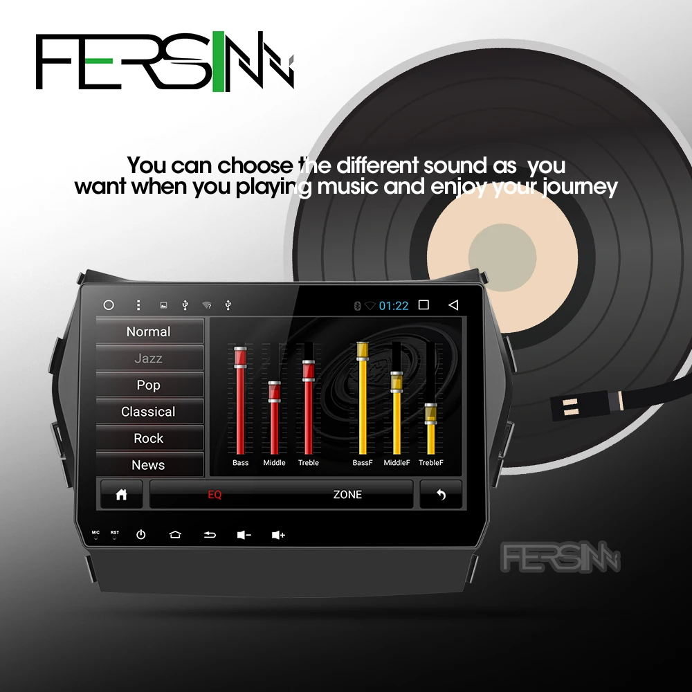 Perfect Fersinny CIX459060 Android 9.0 T8 Octa Core car dvd gps video radio player 1 din for Hyundai IX45 Santa fe 2013 car navigaton 3 Perfect Fersinny CIX459060 Android 9.0 T8 Octa Core car dvd gps video radio player 1 din for Hyundai IX45 Santa fe 2013 car navigaton 3