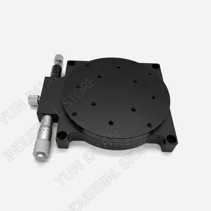^*Best Offers R Axis 90MM 3.5\ Manual 360 Degrees Rotary Sliding Table Micrometer Precision Displacement Angle Adjust Platform Optical RS90-L ^*Best Offers R Axis 90MM 3.5\ Manual 360 Degrees Rotary Sliding Table Micrometer Precision Displacement Angle Adjust Platform Optical RS90-L