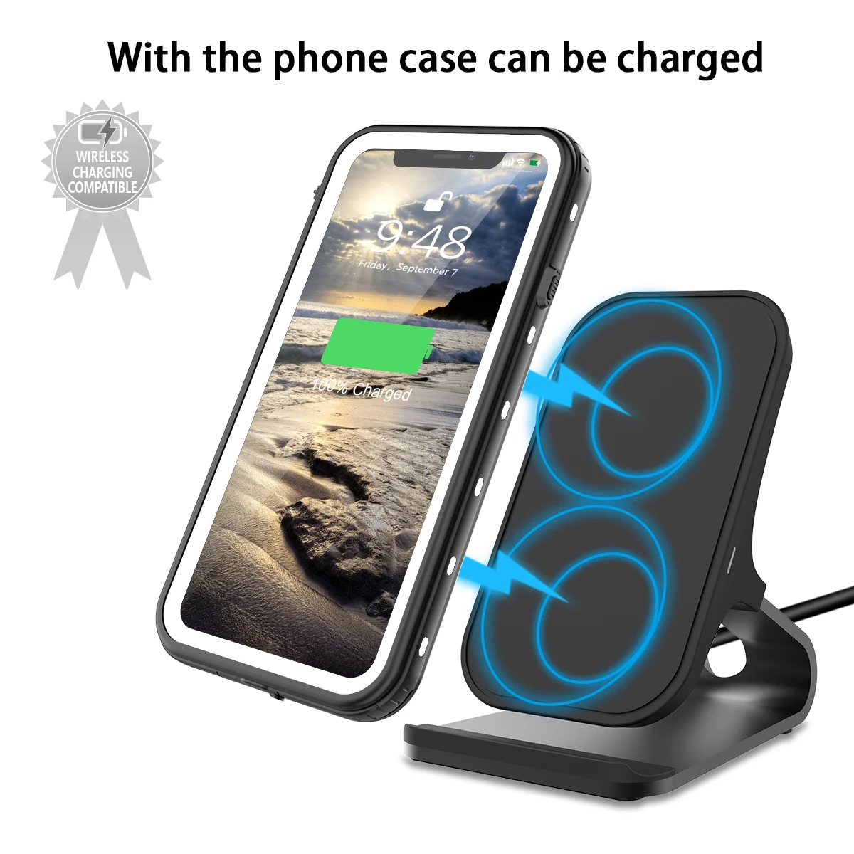 Чехол SHELLBOX Оригинальный IP68 Водонепроницаемый для iPhone XR Прозрачный задний