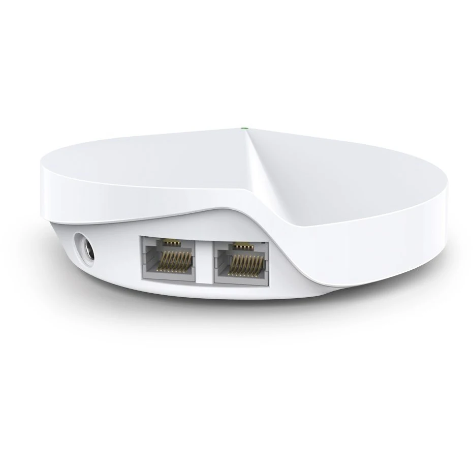 Бесшовный Mesh роутер TP-Link Deco M5(DECO M5(3-PACK) AC1300 10/100/1000BASE-TX белый(упак.:3шт
