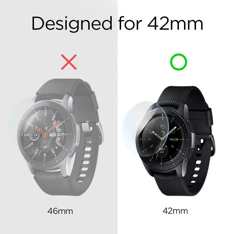 Защитная пленка для экрана из закаленного стекла Samsung Galaxy Watch 42 мм frontier Classic|Защита