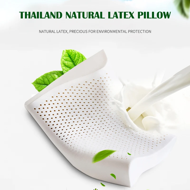Health Care Pillow Natural Latex Thailand Natural Latex Pillows