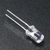 50 Pcs/lot 5mm Lumière Diode DIY Kit Blanc Jaune Rouge Bleu Rond vert Clair de L'eau Top LED Light Emitting Diodes Lampe ampoules ► Photo 3/6