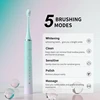 Seago Ultrasonic Electric Toothbrush 40000 Times/Min Vibration 5 Modes for Adult Tooth Brush 2 Mins Auto Smart Timer USB Charge 2
