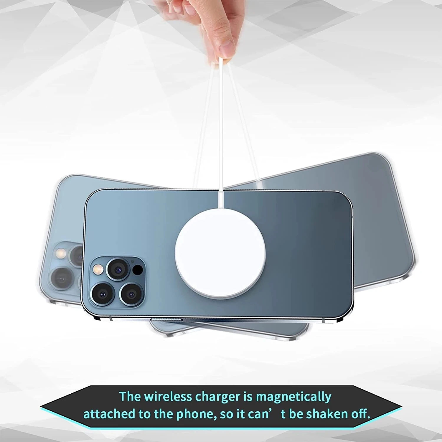 Universal Magnet Ring for Magnetic Phone Holders and Wireless Charging