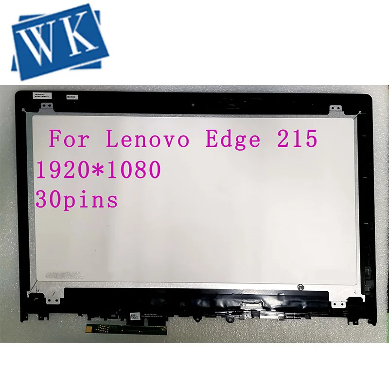 15," LP156WF6 SPK6 ЖК-экран+ панель в сборе для lenovo edge 215