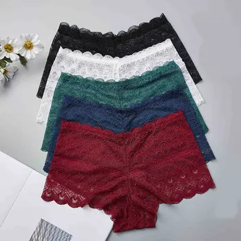 

New" thread princess ladies underwear women's cotton Japanese academic style low waist girls flower briefs panties