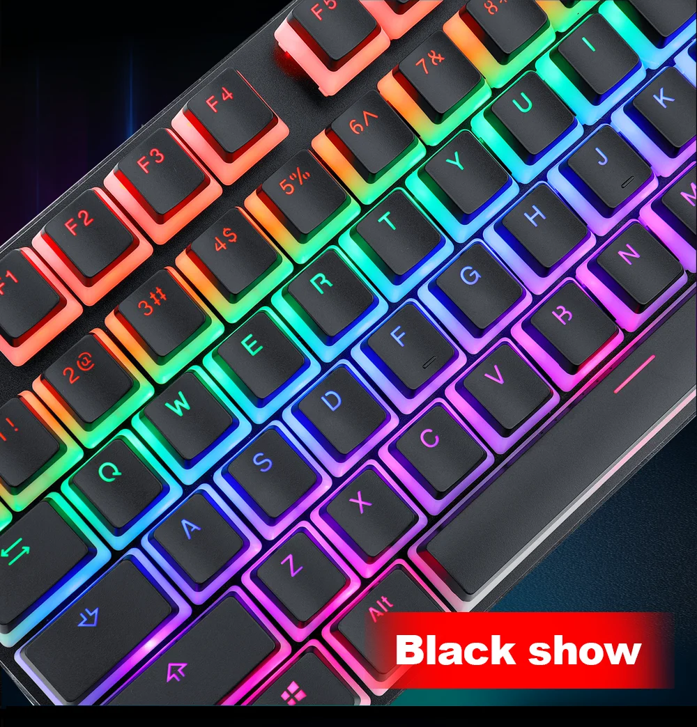 TOUCHE CLAVIER GAMING MÉCANIQUE REDRAGON SCARAB A130 RGB NOIR