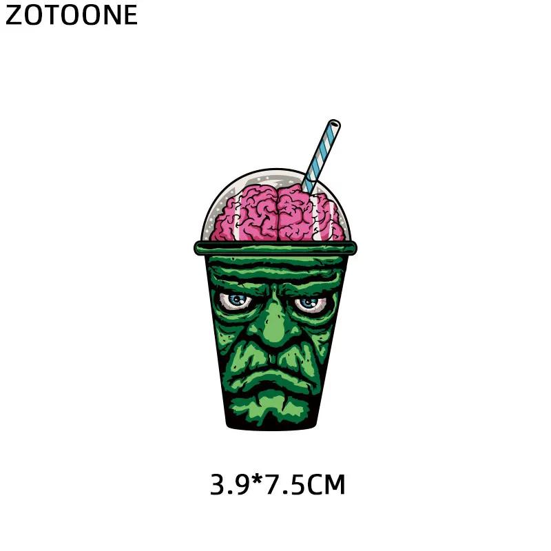 ZOTOONE Wack наклейки для железной передачи одежды DIY аксессуары футболки Платья моющиеся теплопередачи