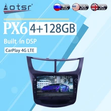 

4+128GB For Chevrolet Sail 2015+ Android 10 BT WIFI Wireless Carplay Car Multimedia Radio Player GPS Navigation Stereo Player