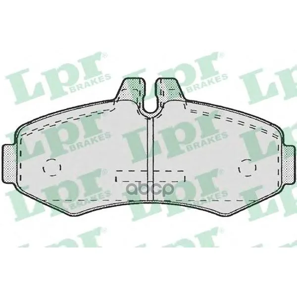 Колодки Тормозные Mercedes Vito 9303/Sprinter(901-903) 06 Передние Lpr 05p672 Lpr арт. 05P672