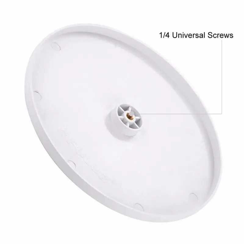 PULUZ 1/4 винтовой круглый лоток совместим с электронным поворотом на 360 градусов панорамная головка штатива диаметр: 18 см/7 дюймов