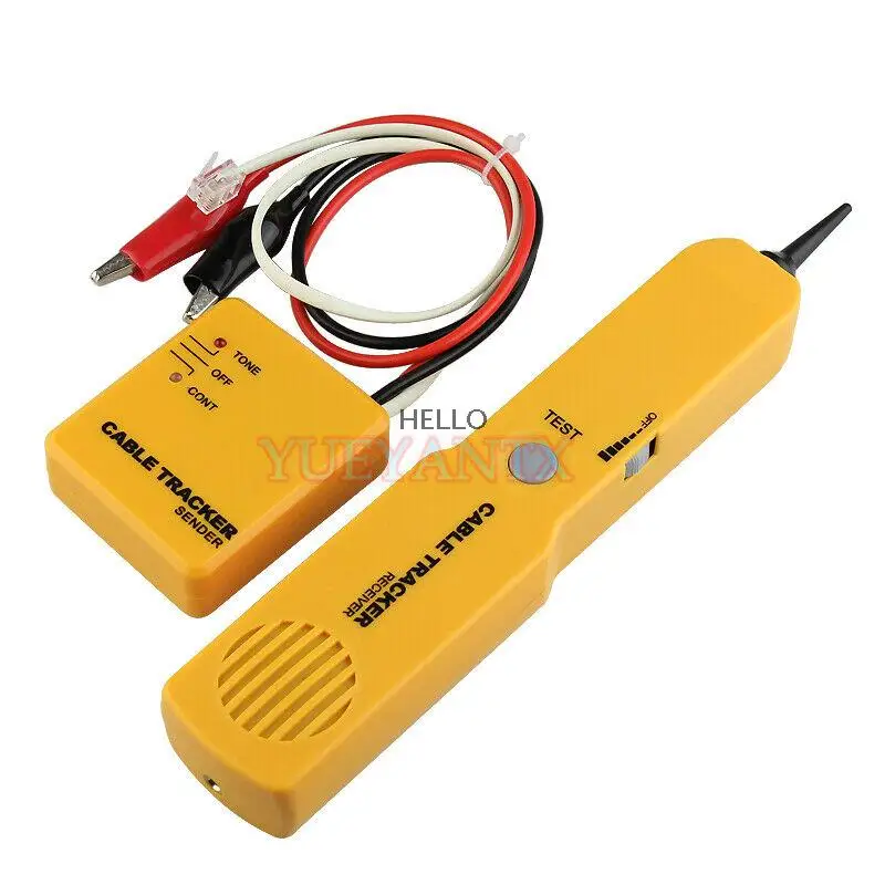 

Portabl RJ11 Network Phone Cable Tester Toner Wire Tracker Trace Networking Tool