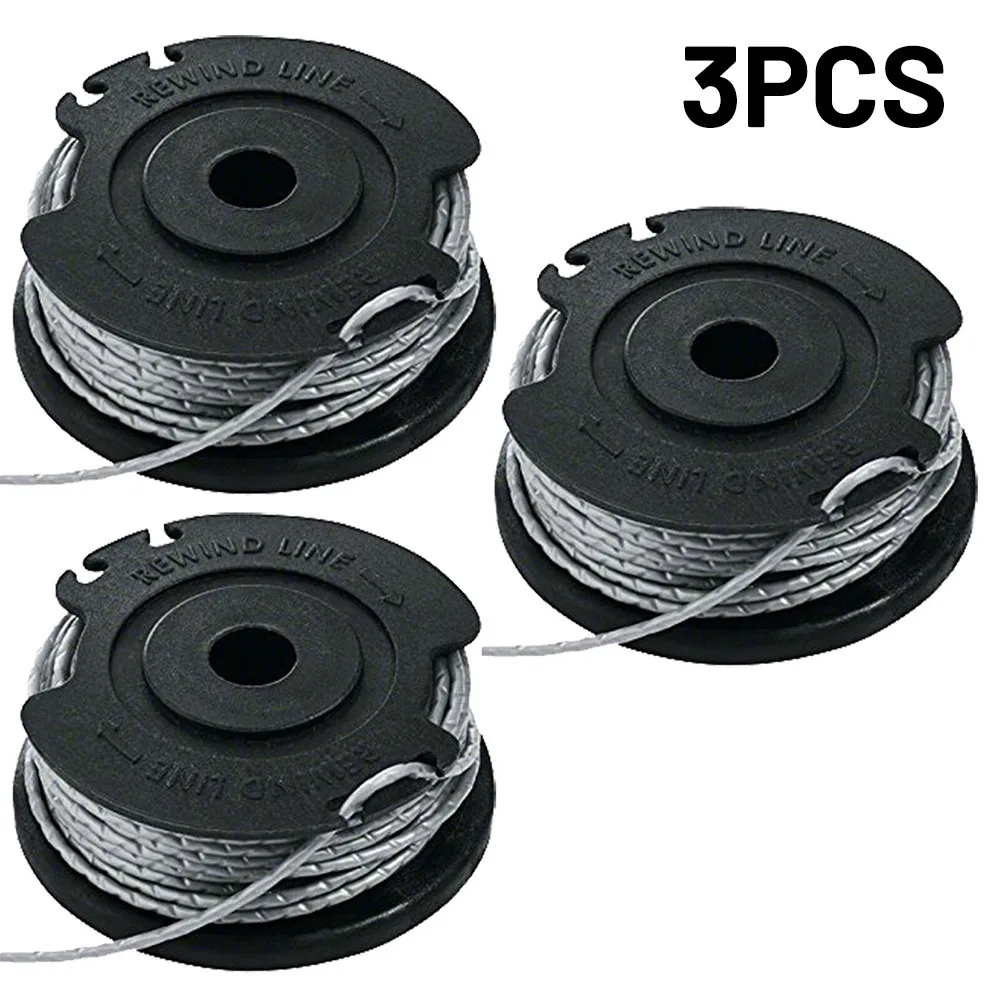 cordless leaf vacuum 3pcs Spool And Line For Ryobi RLT36 RLT36B RLT36C33 ART 23 26 SL Strimmer Trimmer Garden Tool Replacement леска для триммера hedge cutters for sale