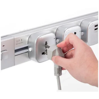 

Removable Mobile Socket Adapter Safe Universal Mobile Outlet Plug For Home Office Kitchen Use