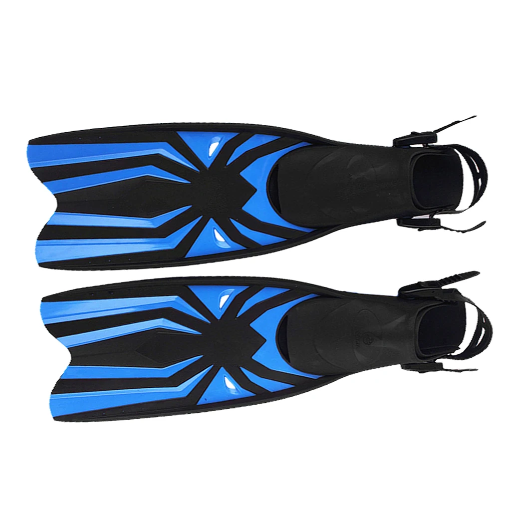 Freediving Spearfishing Scuba Diving Fins TPE Snorkeling Flippers with Spider Print for Adults Freediving Spearfishing Scuba Diving Fins TPE Snorkeling Flippers with Spider Print for Adults