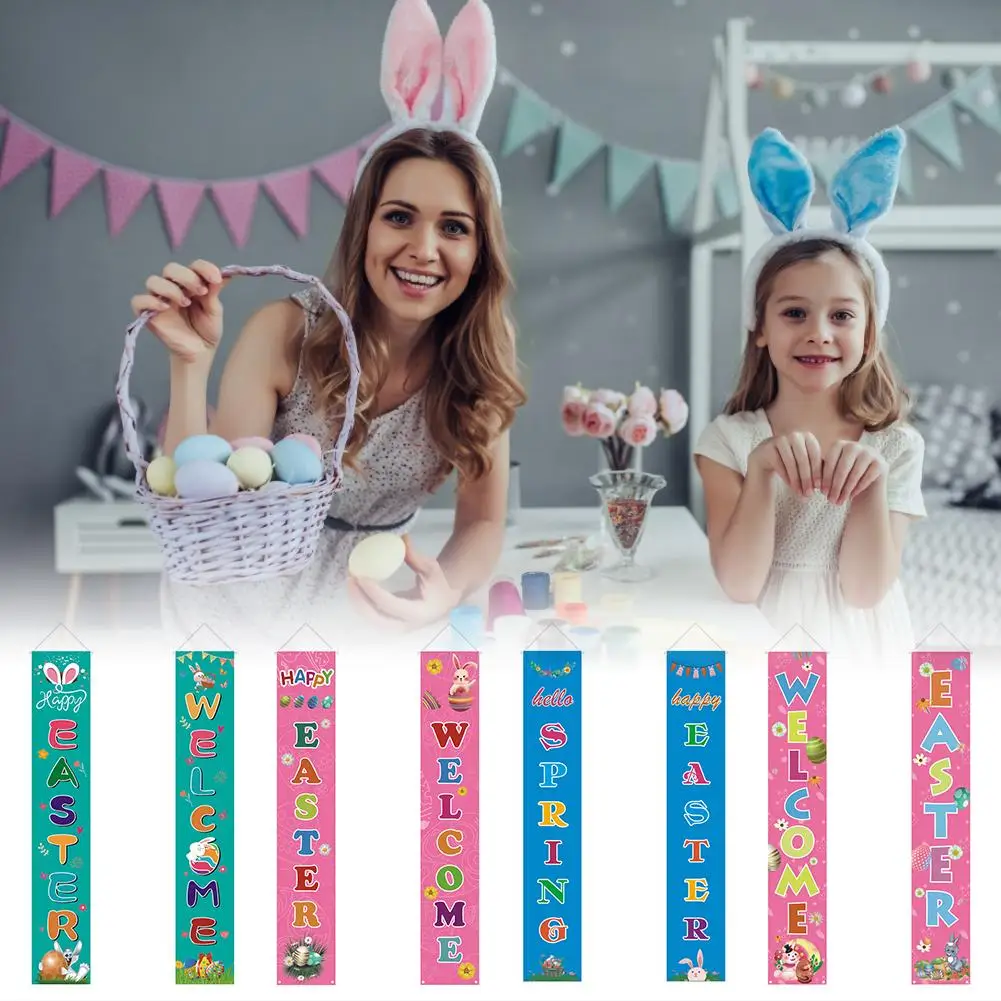 Наружные внутренние пасхальные для крыльца знак яйцо кролика украшение добро