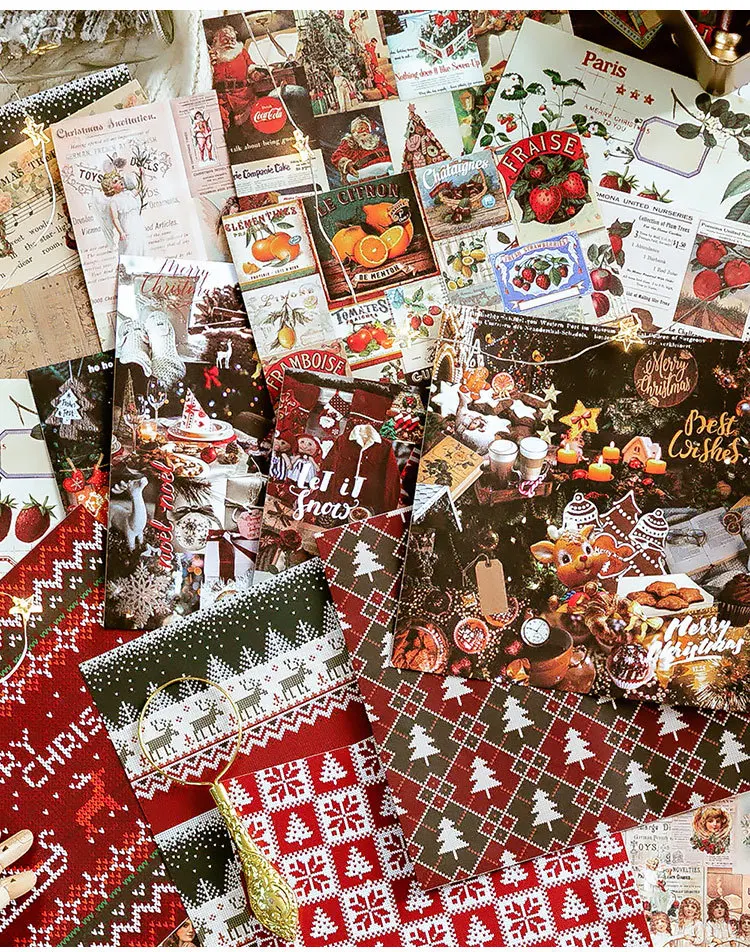 1 комплект/1 лот Kawaii канцелярские наклейки для дневника Forst Рождественские декоративные мобильные наклейки Скрапбукинг DIY ремесленные наклейки