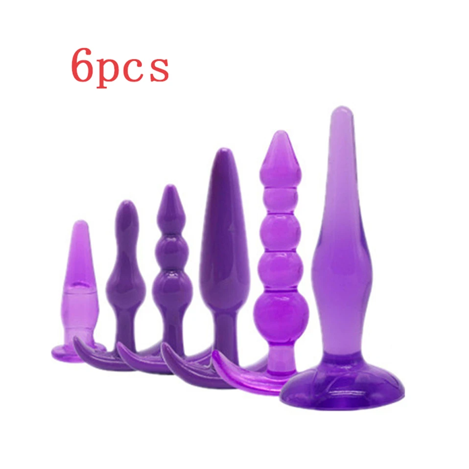 6pcs purple