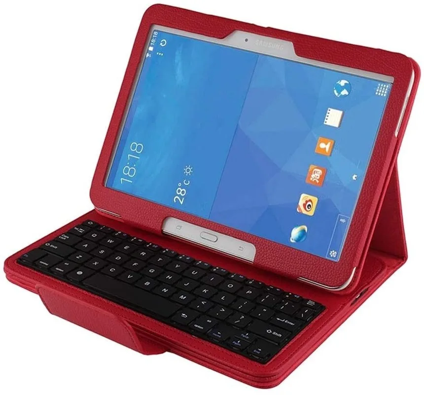 Чехол с клавиатурой для Samsung Galaxy Tab 4 10 1 &quotSM-T530 Съемная Беспроводная Клавиатура