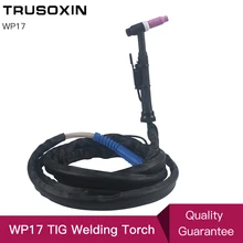 Tig welding torch WP26 WP17 TIG welding torch TIG26 argon 4 m 13 ft air-cooled welding torch wp26 wp 26 air cooled argon tig welding torch 4m gas and power whole