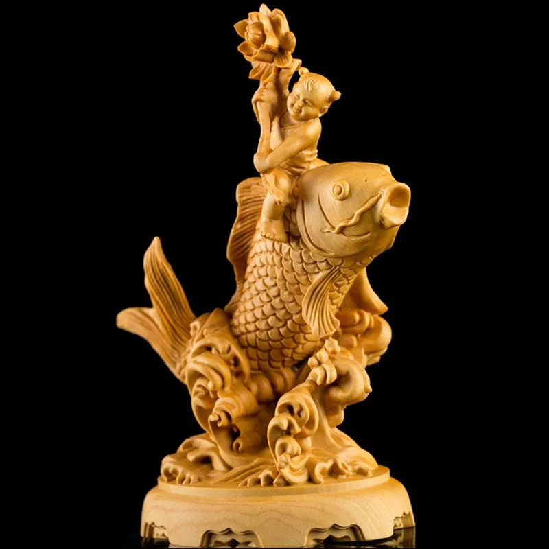 Новые китайские креативные резные скульптуры более года Художественная