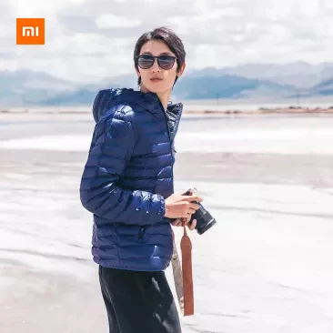 

Newest Original Xiaomi 90 Point Light and seamless integrated woven goose down jacket Continuous warmth 4 levels water repellent