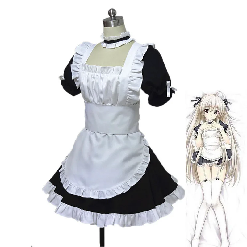 S XL аниме Yosuga no Sora маскарадный костюм Kasugano Костюм Униформа платье на Хэллоуин