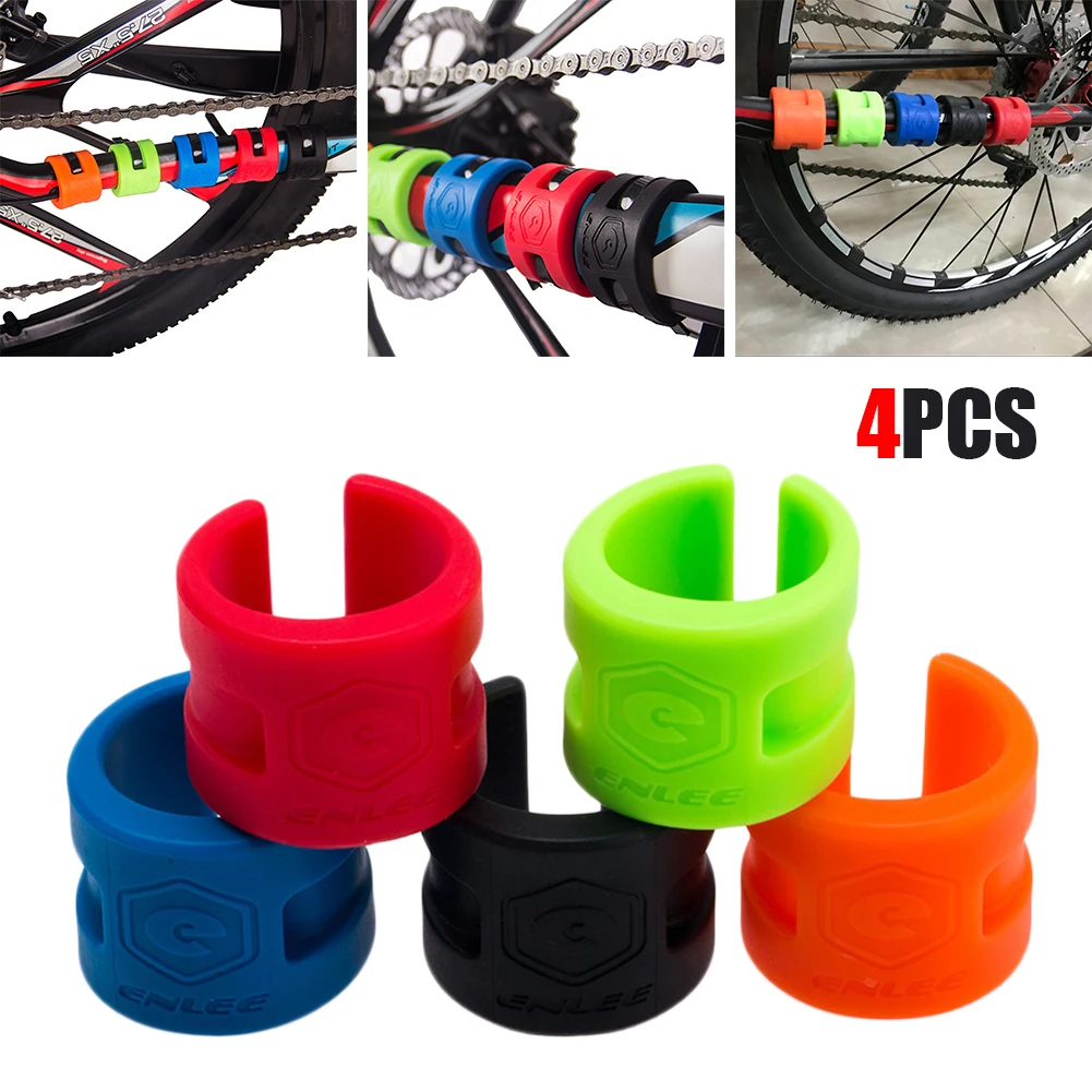 4pcs/Set Bicycle Protective Gear Road Mountain Bike Frame Collision