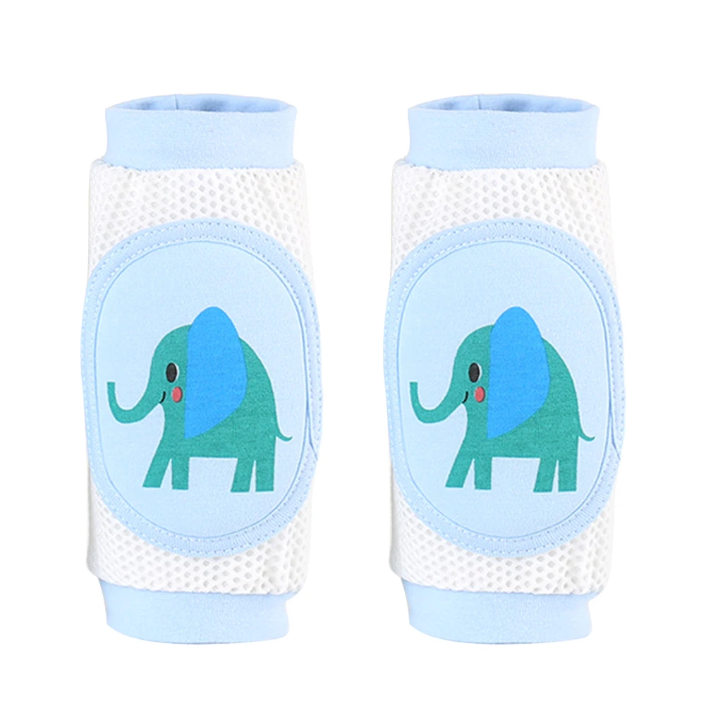 Elephant Высокое качество, 1 пара, Детские Безопасные гольфы, носки для младенцев, короткий наколенник защита для ползающего ребенка - Цвет: Elephant