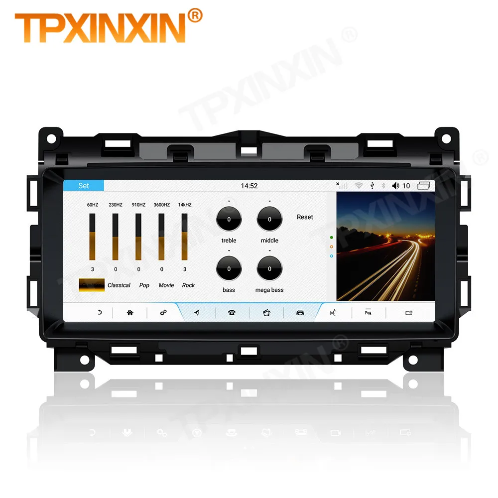 8+64G Carplay Android10 Multimedia Stereo Receiver For Jaguar F-Pace Fpace X761 2016 2017 2018 2019 Radio Video Audio Head Unit
