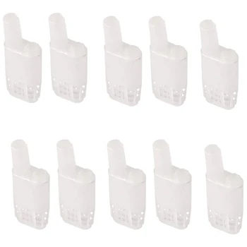 

Plastic Cage Type Beekeeping Tool Bee Cage, 50Pcs / Set Plastic Bee Cage Isolator Beekeeper Beekeeping Tool Insect Box