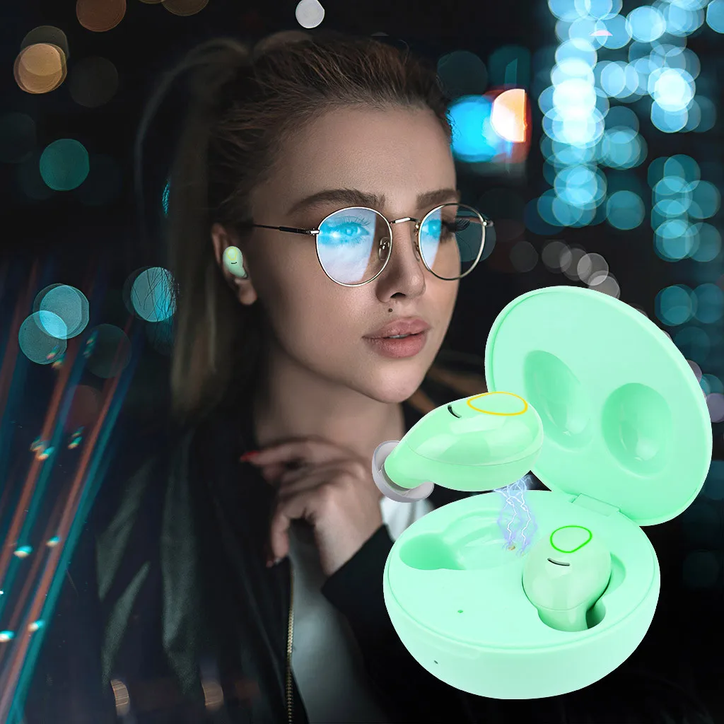 Mosunx Bluetooth V5.0 наушники беспроводные наушники стерео Спортивные Беспроводные гарнитуры наушники гарнитура для iPhone Xiaomi